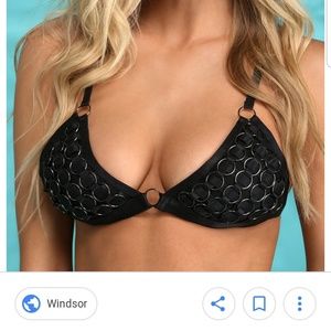 Windsor sexy caged bikini top NWT! Sold out online